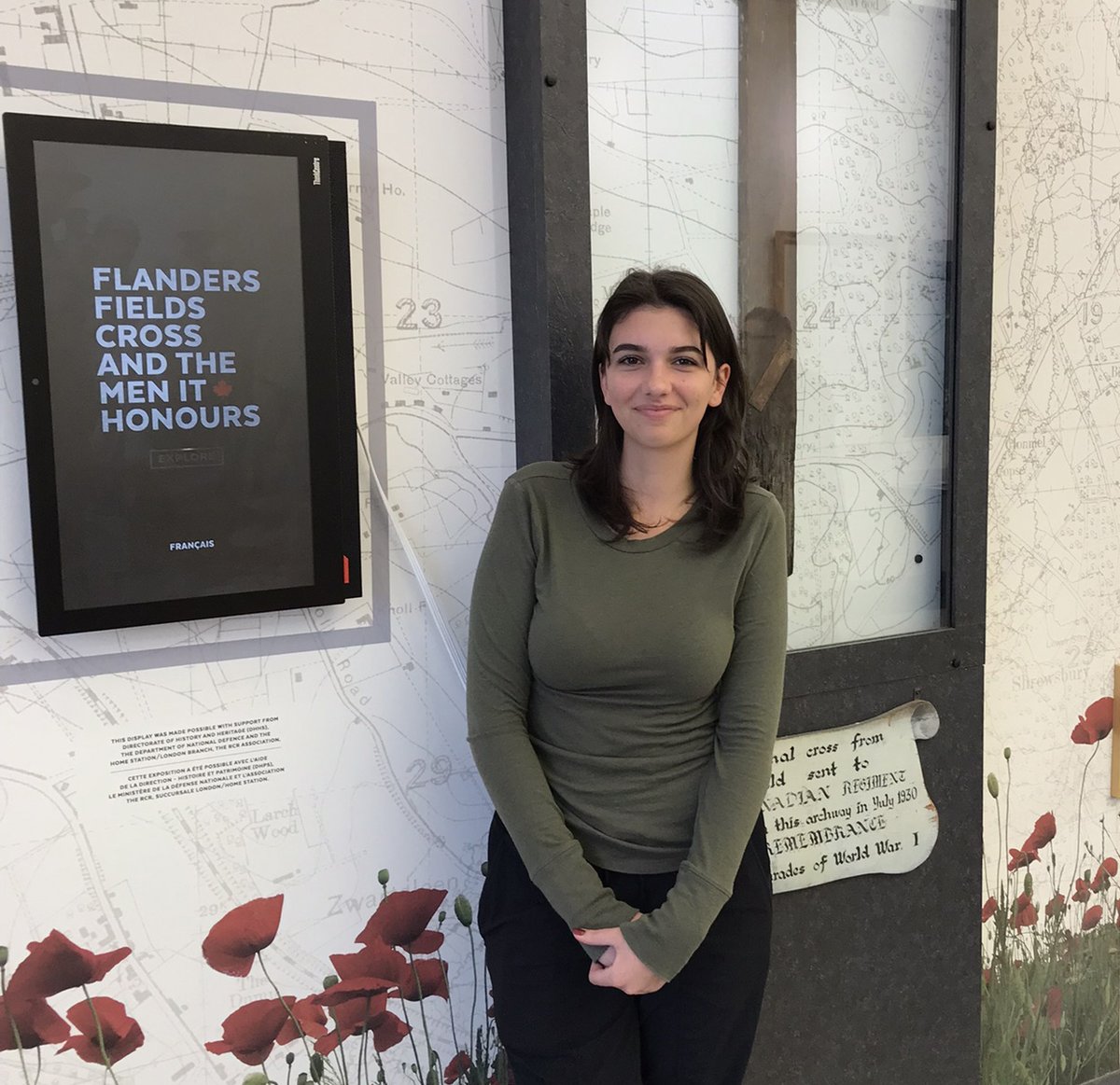 Today we say good-bye, not farewell, to our co-op student Gabrielle Armstrong. She was with us since Sept 2022. We are very grateful for the wonderful work she has done in collections & programming. All the best in her future endeavours! #MuseumsConnectON #ldnmuse #ldnont