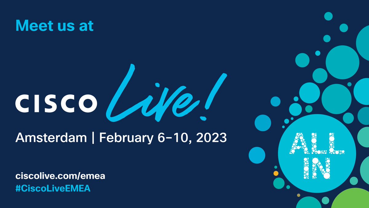 VQComms's tweet photo. Are you attending #CiscoLiveEMEA? VQ would love to meet ☕️ 

We'll be at the event from 6 - 10 February - schedule a chat with us 👇 

https://t.co/ZEx5nZoiYc 

@CiscoLiveEMEA #Cisco #UC https://t.co/dkvWT2JhgT
