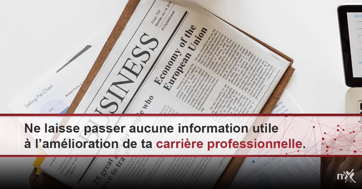 nyx__ei's tweet photo. Il est important pour toi de suivre les nouvelles afin de ne rien rater de l’actualité sur le marché de l’emploi. Tu gagnes en avantage et en information. NYX-EI, votre carrière professionnelle, notre préoccupation. https://t.co/gRwaMvqQEg