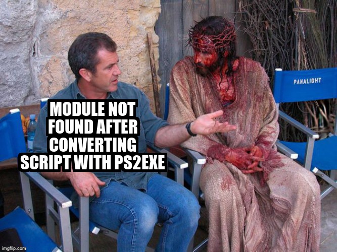 overflow_meme's tweet image. module not found after converting script with ps2exe stackoverflow.com/questions/7510… #scripting #azure #powershell40 #ps2exegui #powershell