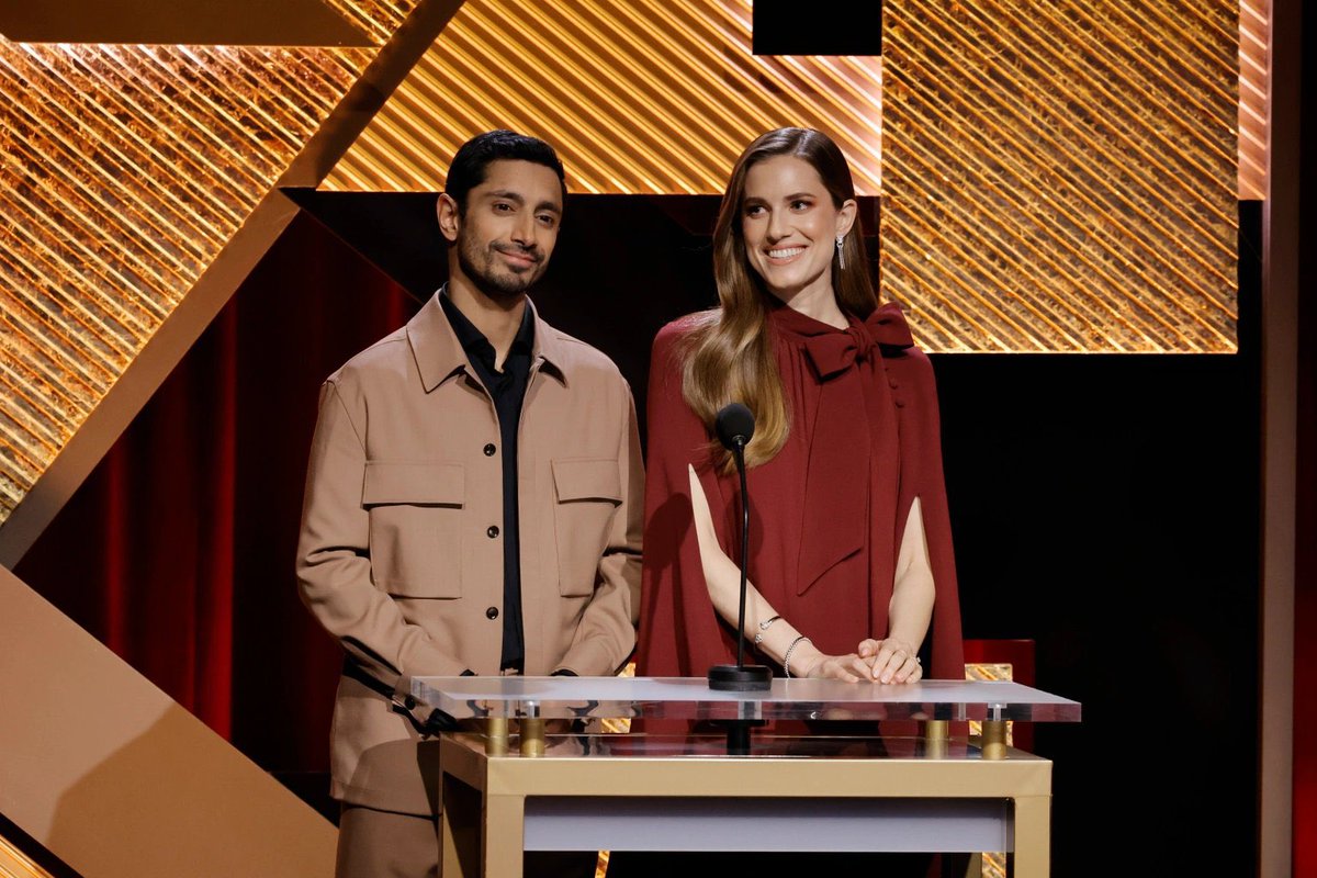 kylebuchanan's tweet photo. We clown on the academy for getting so much wrong but the Oscar nomination announcement went super smooth, gave us a fun return to live gasps and cheers, and Riz and Allison felt very chic! https://t.co/NS7xydPR3m