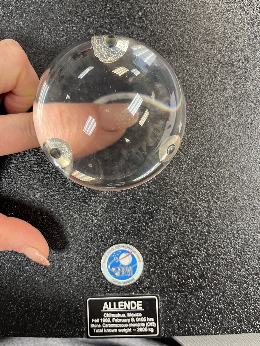 gerberanation's tweet image. Them: What’d you do today?
Me: Oh. Just touched the most primitive building block in our solar system. 
#COBBIA #CobbScience #STEMCobb #AwtreyVikings