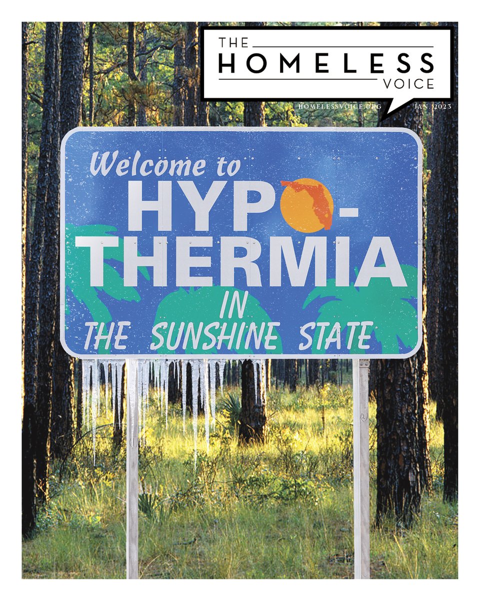 HomelessVoice's tweet image. Check out our newest issue of the Homeless Voice where we dive into why Florida's homelessness could spike in 2023, the effects of winter on the unhoused in Florida, and some creative non-fiction.

homelessvoice.org/newspaper/