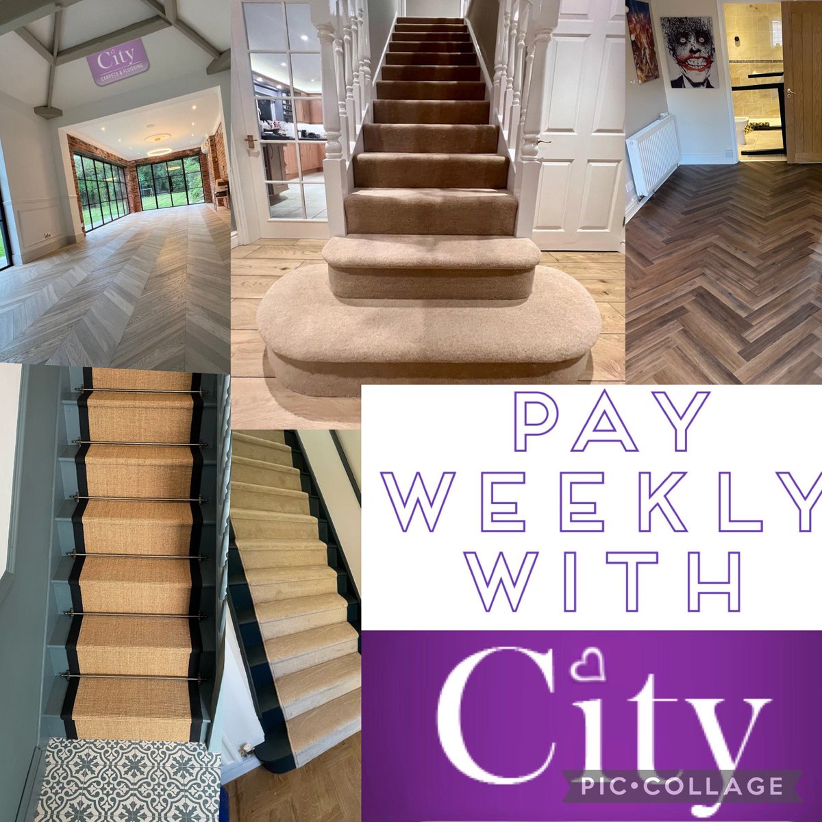 city_carpets's tweet photo. Carpet, Vinyl, Laminate, LVT, Beds, Furniture.

#payweekly #carpet #vinyl #laminate #flooring #newcarpet #HomeSweetHome #house #Birmingham #herringbone #chevron #WeLoveBuild #homedecor #homedecor #homedesign #homeimprovement #homesunderthehammer #homerenovation #newhome #Newhouse https://t.co/CGe589tTMu