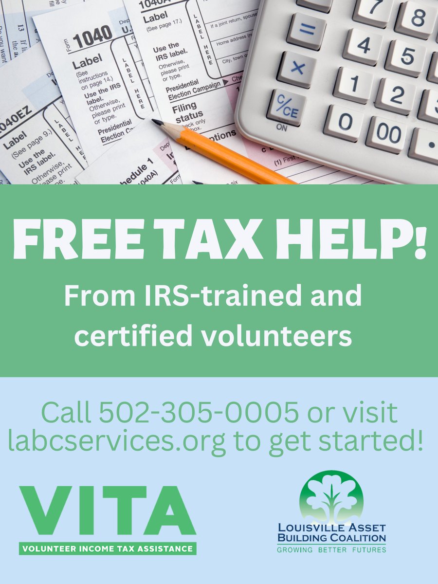 Louisville RCS (@loumetrorcs) on Twitter photo Thank you to <a href="/LouisvilleMayor/">Mayor Craig Greenberg</a> for joining @labcservicestoday to launch the free VITA tax preparation services for eligible residents. Read more here:
louisvilleky.gov/news/mayor-gre… Thank you to <a href="/LouisvilleMayor/">Mayor Craig Greenberg</a> for joining @labcservicestoday to launch the free VITA tax preparation services for eligible residents. Read more here:
louisvilleky.gov/news/mayor-gre…