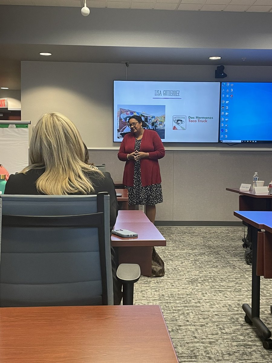 Hearing from Lisa Gutierrez, CEO of Dos Hermanos in Columbus, at BASA’s Women Leadership Collaborative.  Great reminders to invest in yourself, tap into the heart places where your story starts, &amp; make the most of your passions.  Bringing your whole, authentic self to all we do!