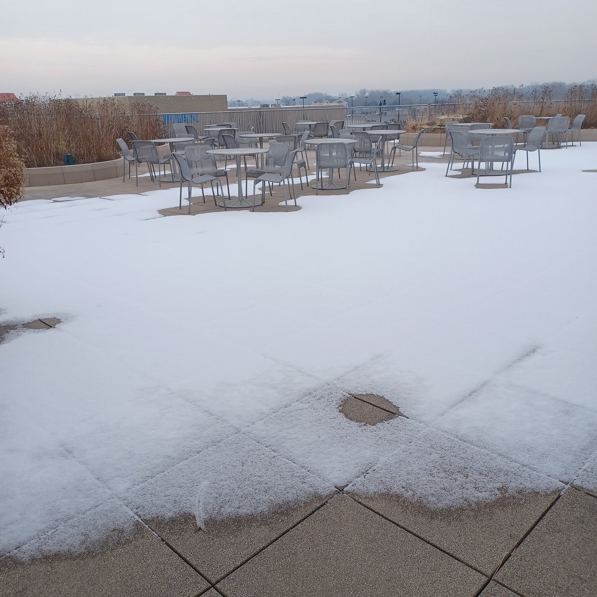 Due to the snow, our Terrace is closed.