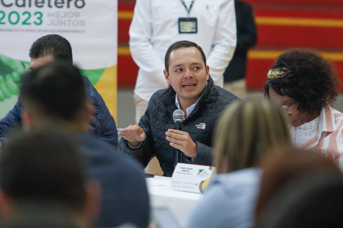 La semana pasada nos vimos en Bogotá con la ministra del Deporte, <a href="/UrrutiaOcoro/">María Isabel Urrutia Ocoró</a>. Le pedimos que viniera a Manizales para hablar de las necesidades que tenemos con el fin de avanzar en las obras para los Juegos Nacionales y Paranacionales 2023.