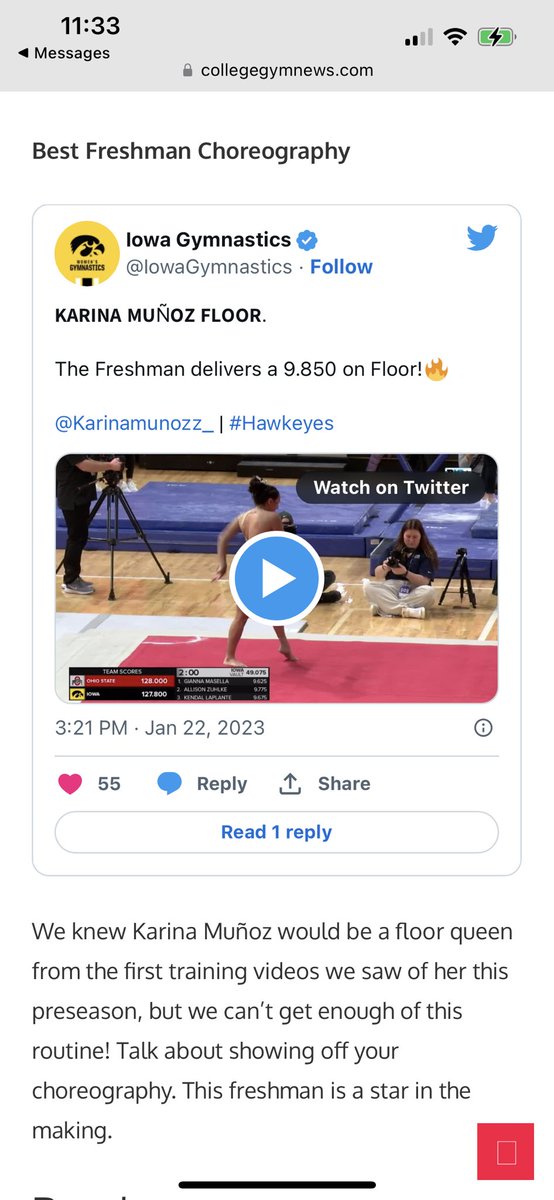 EBHS Gymnastics Team tweet media