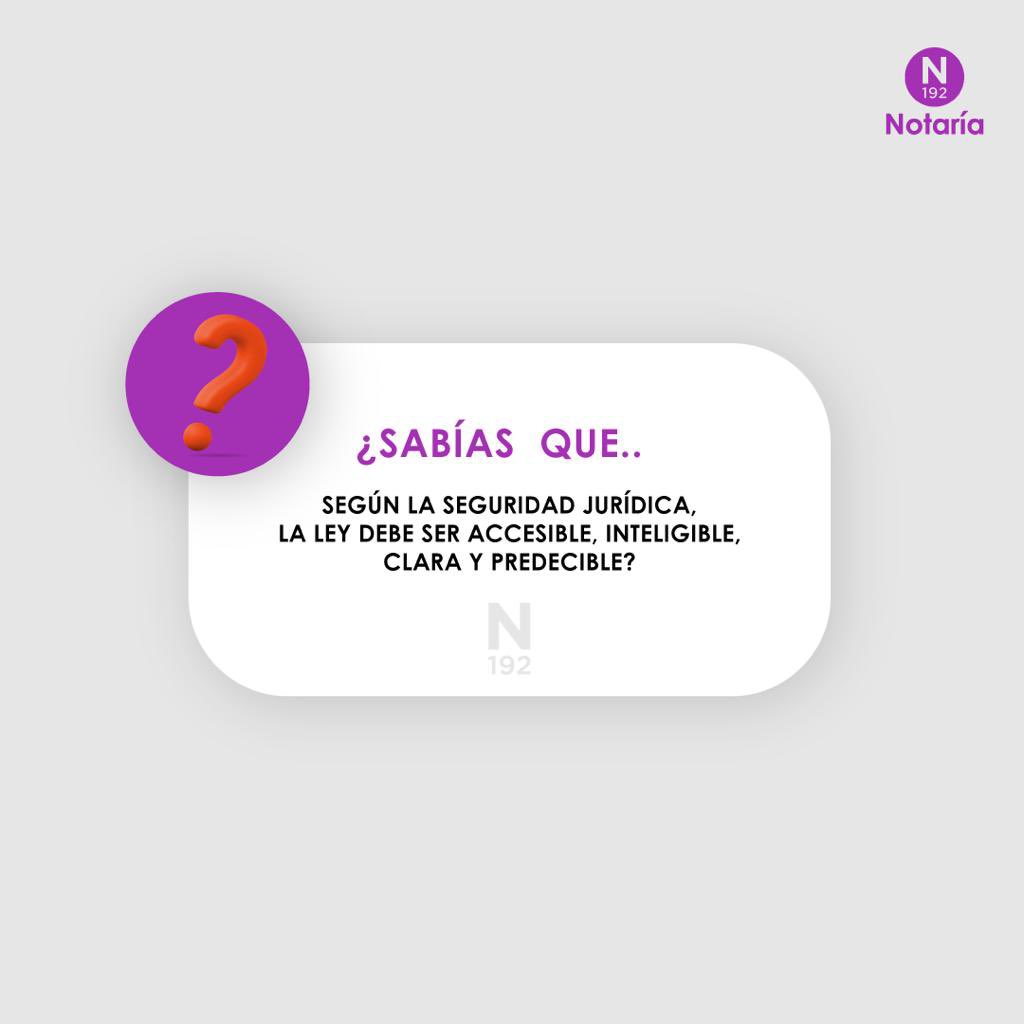 ¿Sabías qué… En la Notaría 192 te brindaremos siempre seguridad jurídica?
#notaria192 #edomex #seguridadjurídica