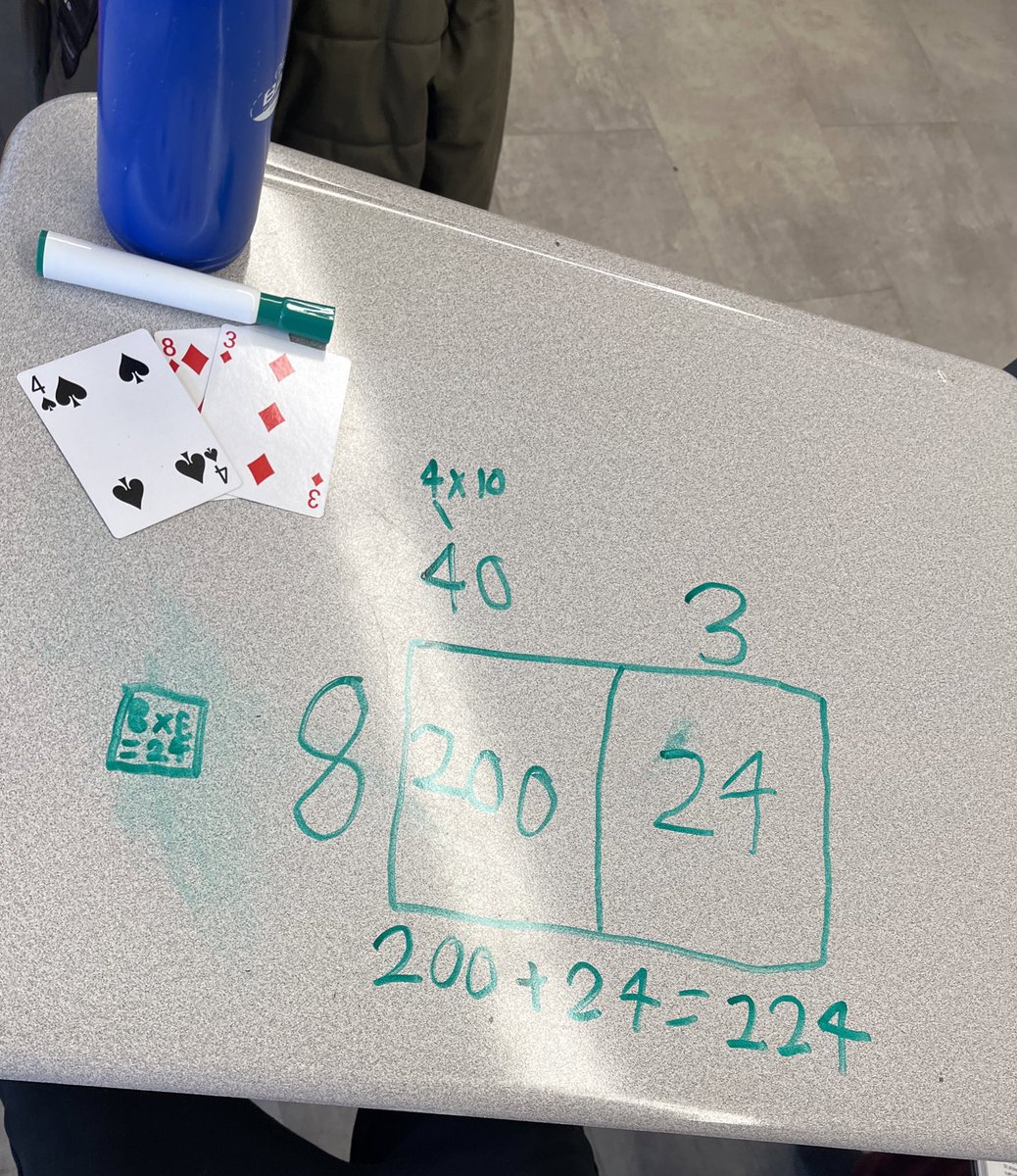 CassidyHDSB's tweet photo. Step 1: Learning how to make partial products to help solve 2 digit multiplication. 
Step 2: Start a company called multiplication (We only sell products) 
@GS_Gators #HDSBSharesMath https://t.co/jDqyAGiwAg