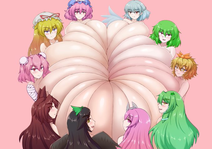 skeb依頼いただきました。ありがとうございます!
10人パイズリです。 