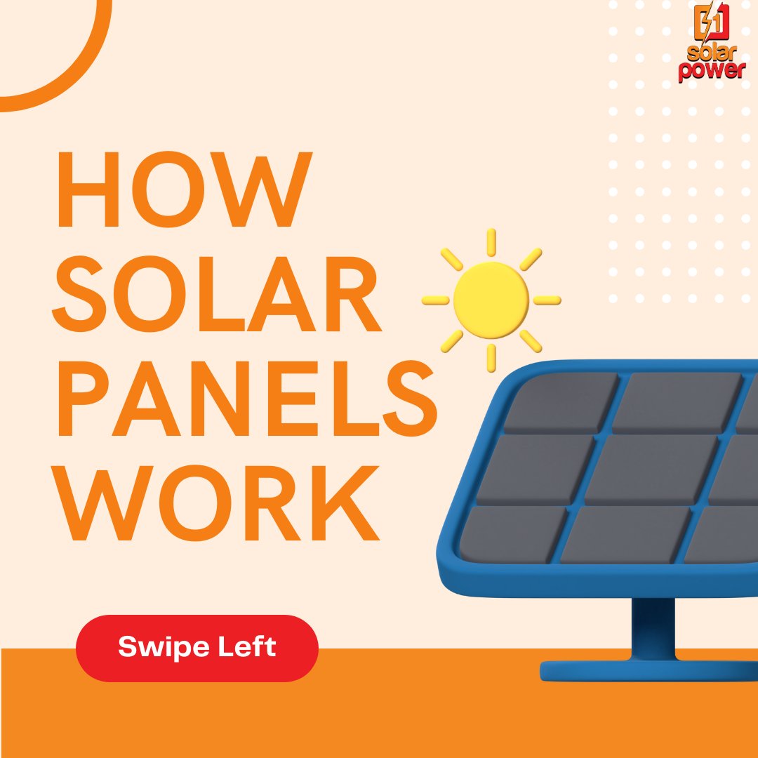 SolarPowerOne1's tweet photo. Have you ever wondered how solar panels work? Learn more with Solar Power One #solarenergy #solarpower #solar #gogreen #environment #explaineasy #howsolarpanelswork https://t.co/j7EcmWOgf0