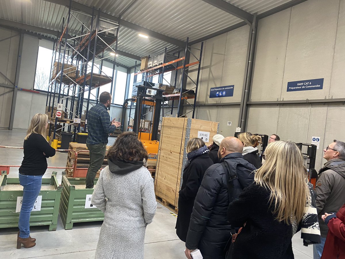 ℹ️ Aujourd’hui réunion des ambassadeurs #Transport #Logistique des agences #poleemploi de la métropole lilloise. 🏢 Visite des nouveaux locaux #Aftral ✅ Bilan des actions 2022
⬆️ Objectifs 2023
Pour accompagner toujours mieux les demandeurs d’emploi 🤝