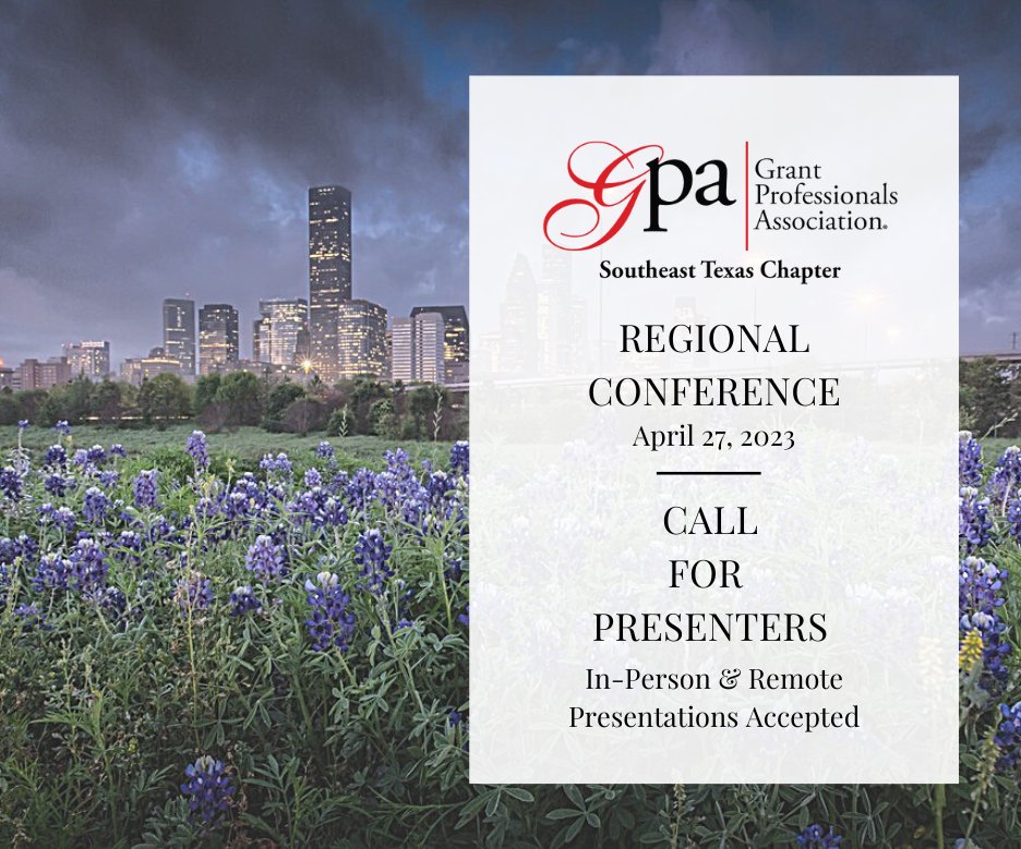 We are accepting proposal for presenters for our Regional Conference in April. For more information and to download our form, visit our website's Upcoming Events page. 
setcgpa.org/wordpress/?pag…