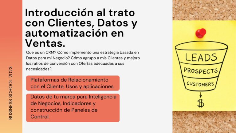 Mañana, cuarto y ultimo modulo de 
🎓 BUSINESS SCHOOL: WEBINAR MARKETING DIGITAL
✅ Introducción al trato con Clientes, Datos y automatización en Ventas.
By. <a href="/cannamarketers/">Cannamarketers</a>