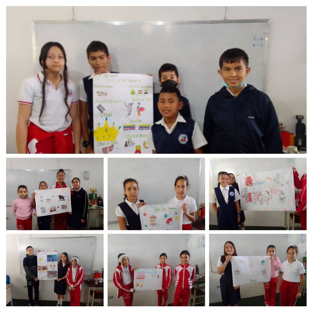 Afiche de la Feria Internacional de San Sebastián. 6to grado, sección B.

#RegresamosALaEscuela2023  #CalidadEducativa 
<a href="/EBDrVillalobos/">E.B. Dr. Villalobos</a> <a href="/NicolasMaduro/">Nicolás Maduro</a> <a href="/_LaAvanzadora/">Yelitze Santaella</a> <a href="/Berzabethg1/">Berzabethgandicaoficial</a> <a href="/Div_Ini_Pri_Esp/">Divi. de Niños y Niñas ZET</a> @ZonaEducTachira @Zona_educativa_tachira <a href="/zetachirame/">san cristobal</a> @ysbethserrano