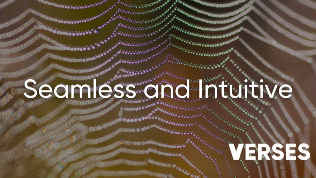 helloVERSES's tweet image. Imagine a world where systems are seamlessly connected and intelligence is omnipresent. Welcome to the #SpatialWeb, where personalization is taken to the next level.
Join us in building the future. verses.io