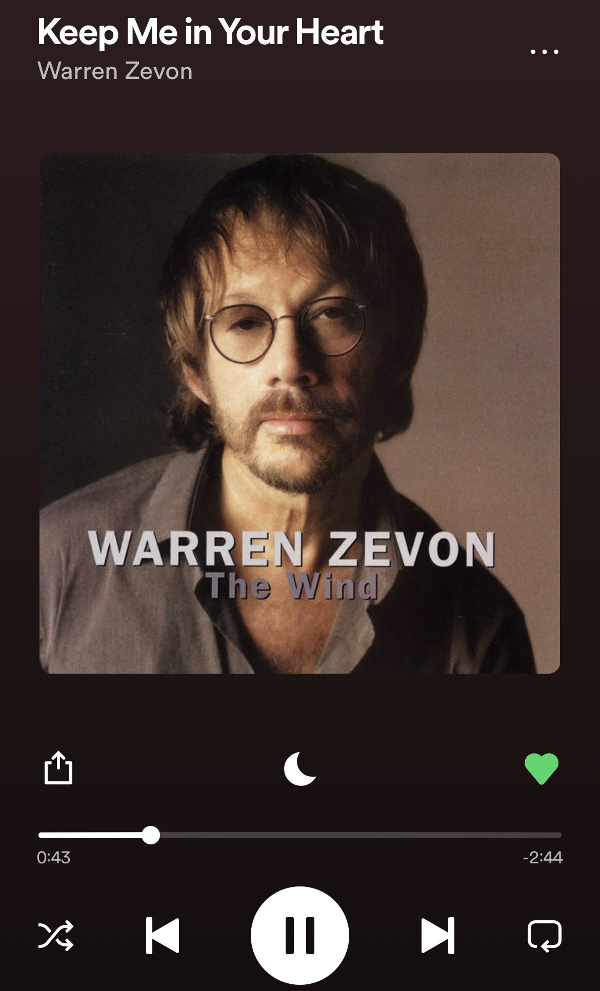 Bonus song:

Happy birthday, Warren Zevon. 