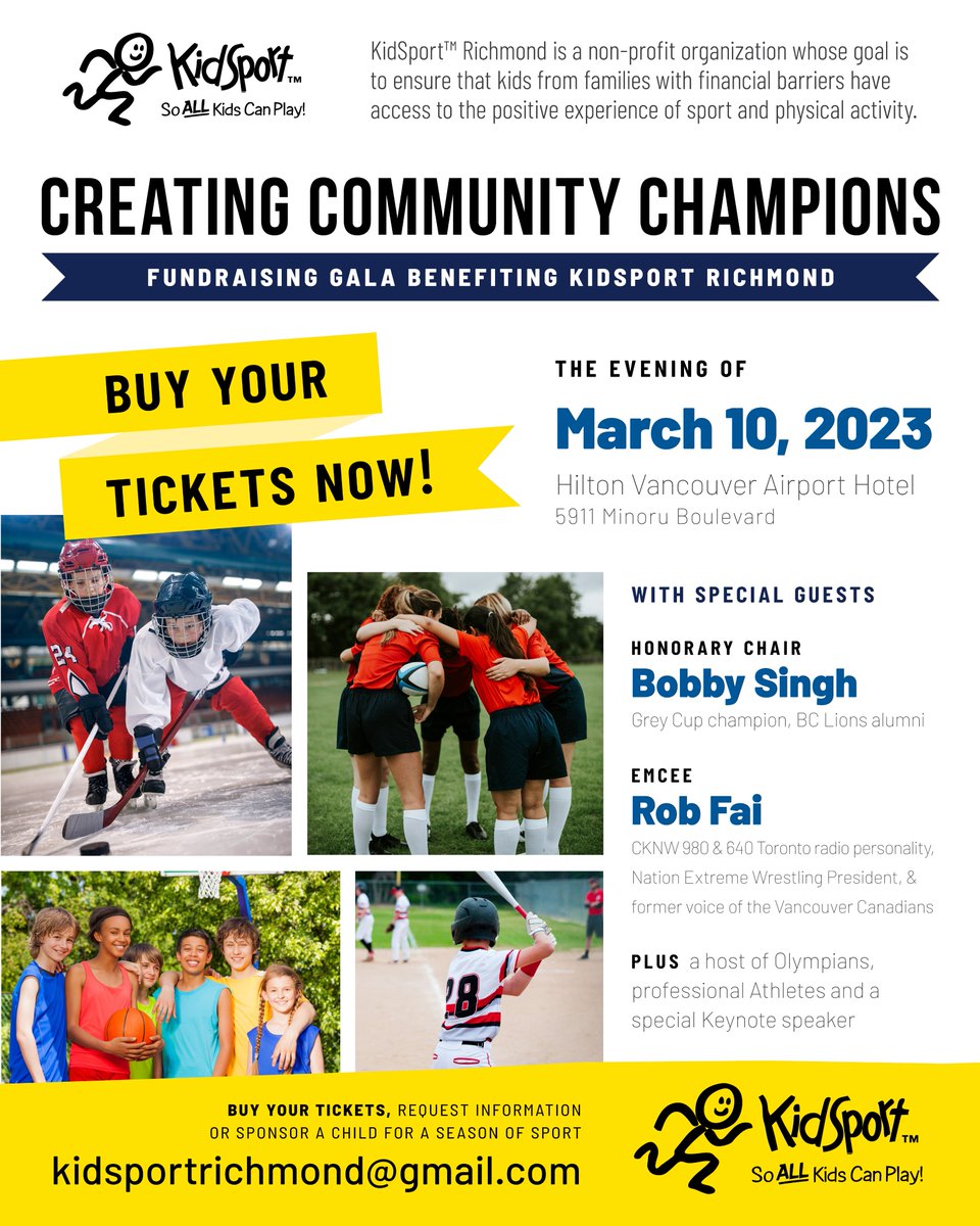 Woo Hoo! Our Creating Community Champions Fundraising Gala is back! Buy your tix now!!