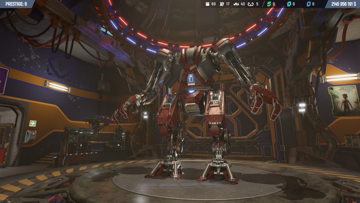 MackaRyuu's tweet photo. Okay, random, but this is from #MechMechanicSimulator The red boy is what i bought, my own mech, wreckage. I had to fix and replace A LOT. But i ended upgrading, updating, etc... and also painting. (Painted/done boy in the comments) https://t.co/2DCnx7iJN3