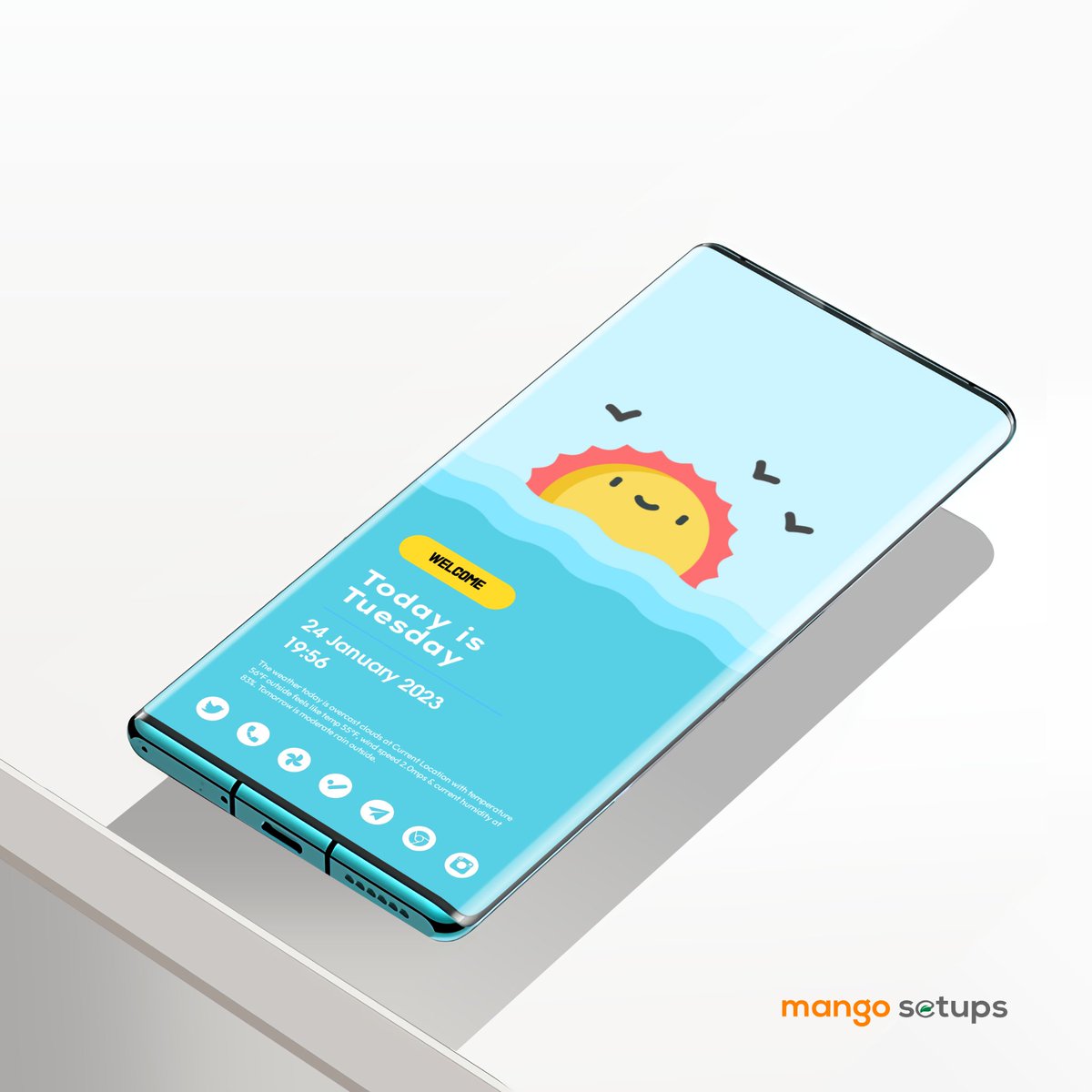 mangosetups's tweet photo. - Launcher @NovaLauncher
- Light Void Icons @natewren
- Delta Kwgt @setup_boy_sojib
@PurveshShinde
- Wallpaper #Wallcandy
#mangosetups #aahomescreens
#homescreen #customisation
#androidtheme #androidsetup
https://t.co/umesKxltcT https://t.co/41zbSephfm