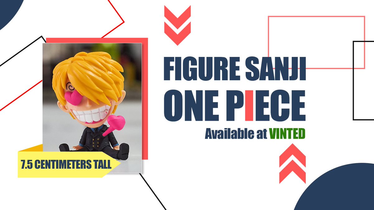 DanFMarques's tweet image. Are you looking for a figure of the One Piece Sanji character? Maybe this 7.5 centimeter tall figure is what you are looking for. 

Shop link:👇👇
linke.to/2w2uF
#sanji #sanjicollector #sanjicollection #vinted #vintedfr