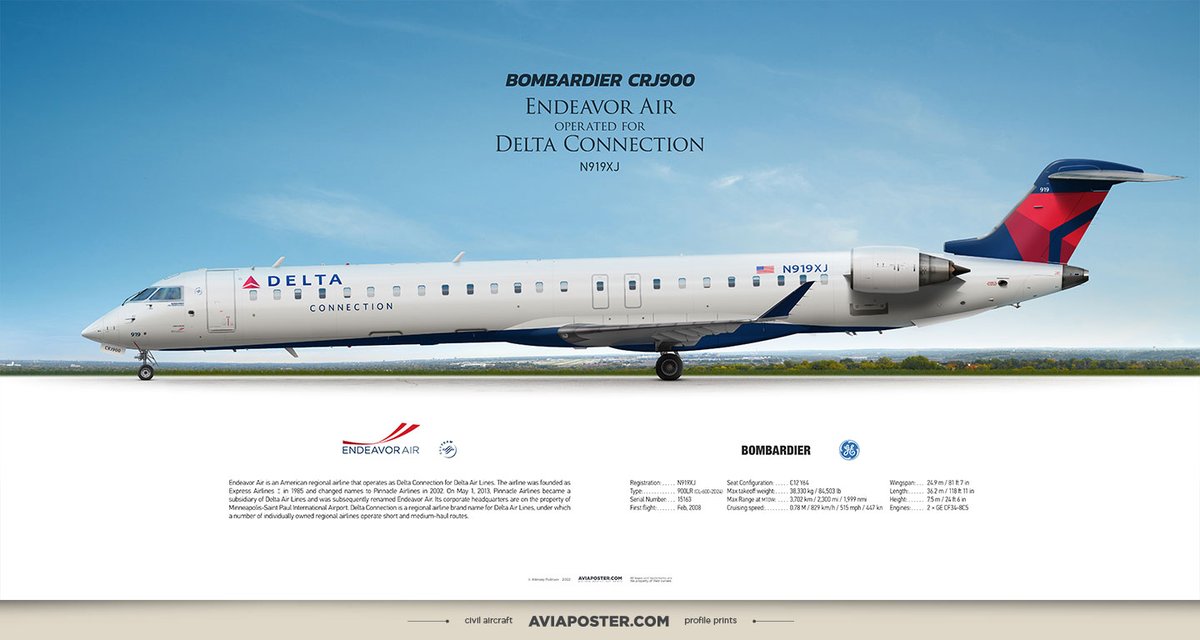 Aviaposter - Airliner Profile Scenic Posters tweet media