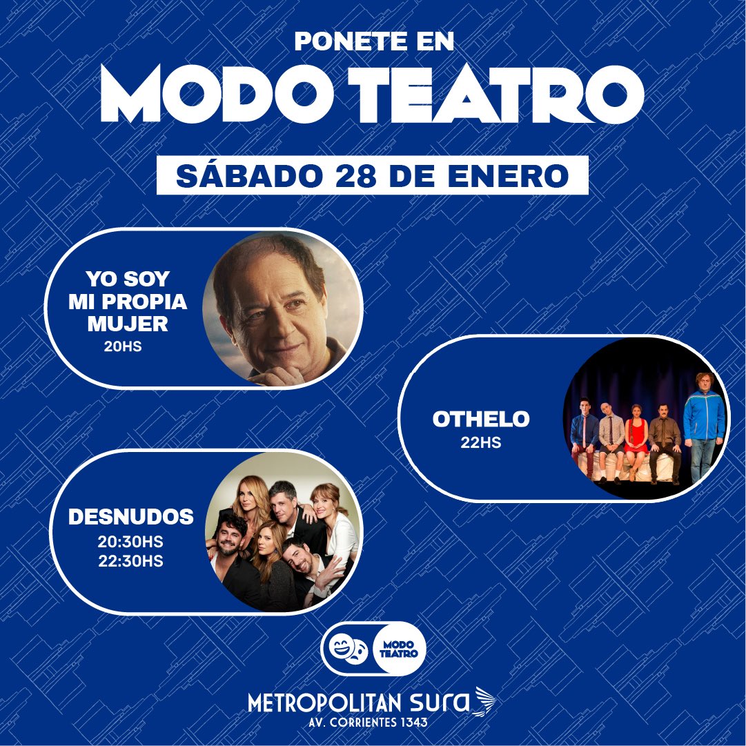 Teatro Metropolitan tweet media