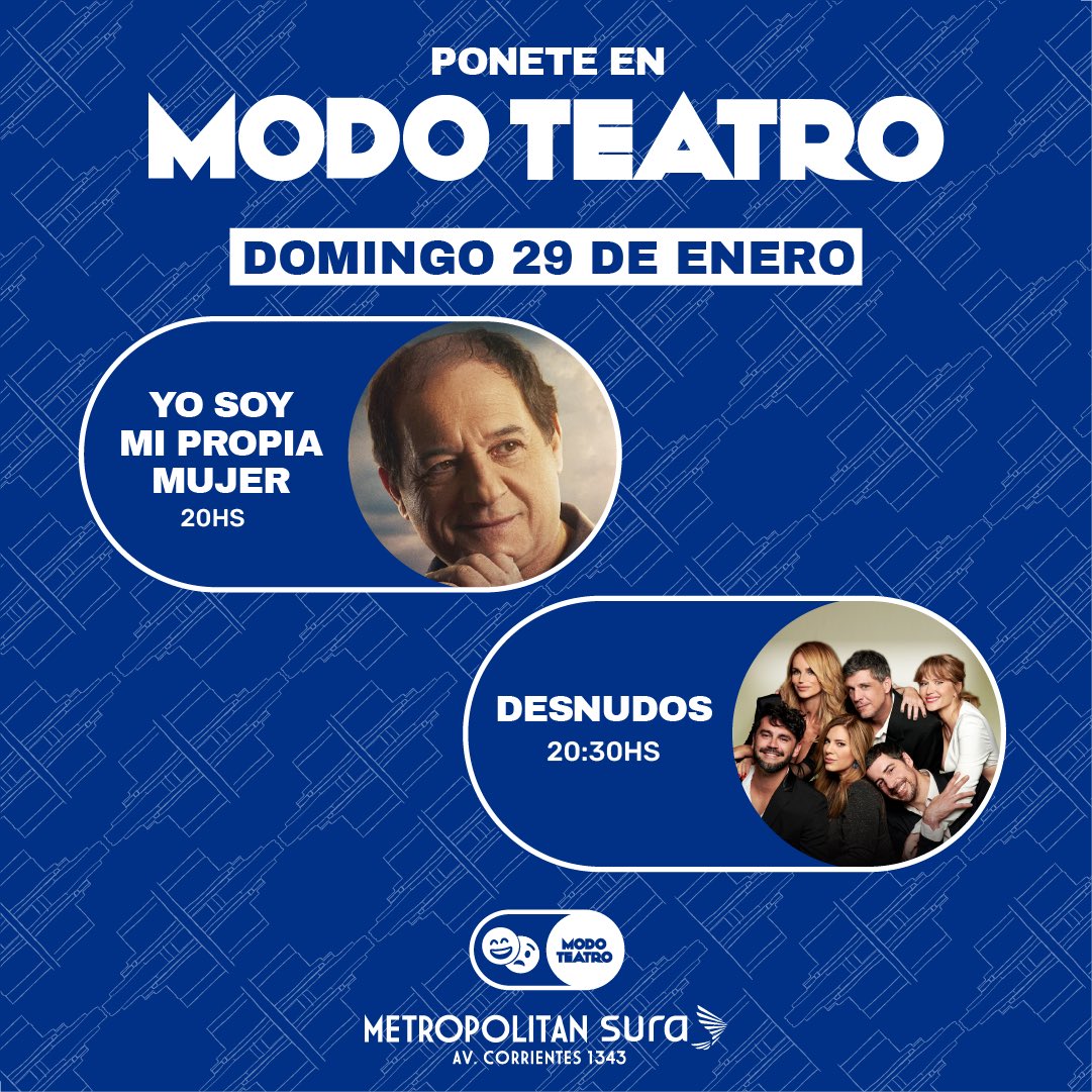 Teatro Metropolitan tweet media