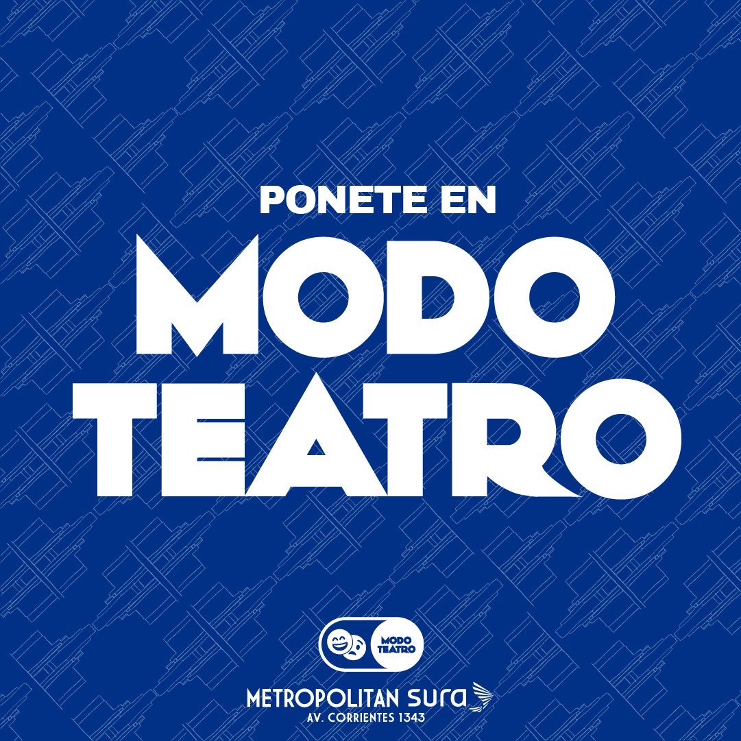 Teatro Metropolitan tweet media