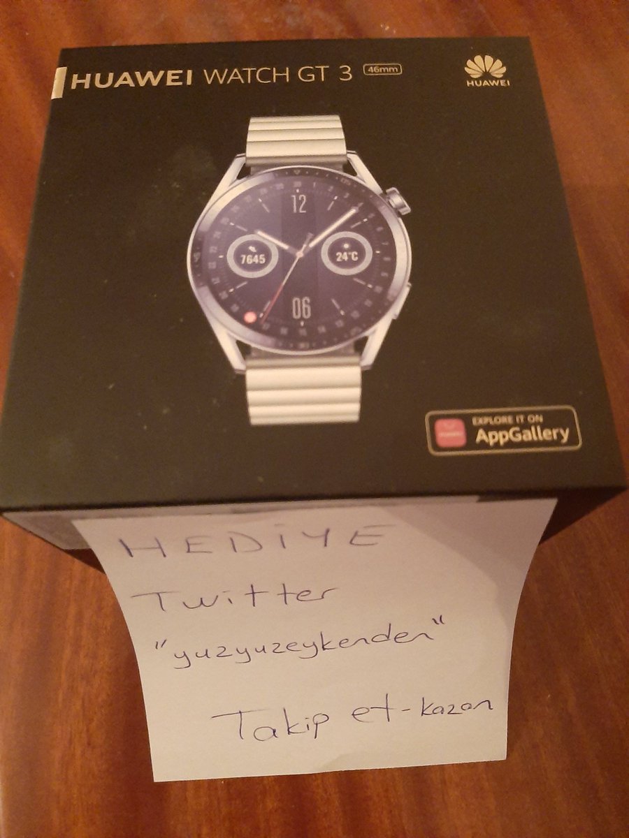 Sevgililer gününe özel 1 şanslı kişiye <a href="/Huawei/">Huawei</a> watch gt 3 akıllı saat hediye edeceğiz.

Yapmanız gereken tek şey; bu tweet'i fav/rt yaparak bizi takip ediyor olmanız. Yoruma "KATILDIM" yazabilirsiniz.

Sonuç 14.2.2023 saat 14:00'da  açıklanacaktır. Bol şanslar 🥳