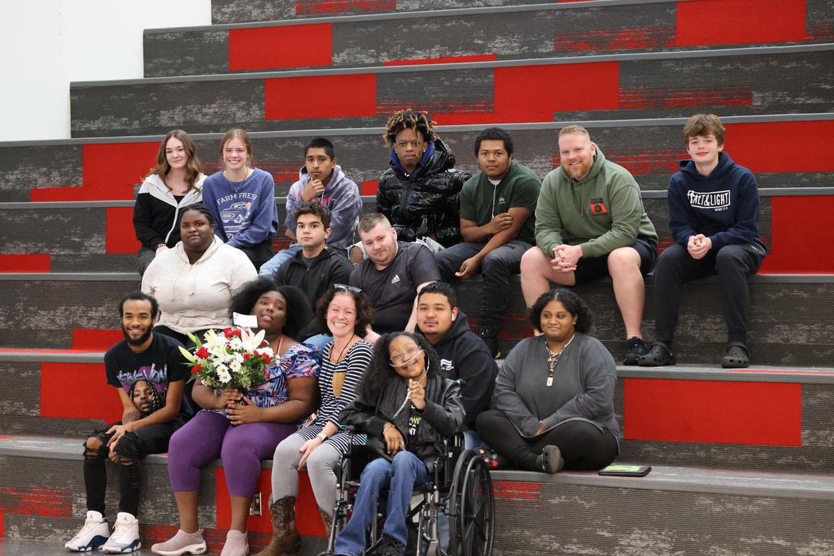 The moment when you realize you are the 2023, West Cabarrus High School Beginning Teacher of the Year! Trudy Mertz, you are a ROCKSTAR, a CHAMPION for children and a TRUE asset to the world of education. We are so lucky to call you ours! #letsgoflying  <a href="/CabarrusWest/">West Cabarrus High School Wolverines</a> <a href="/CabCoSchools/">Cabarrus Co. Schools</a>