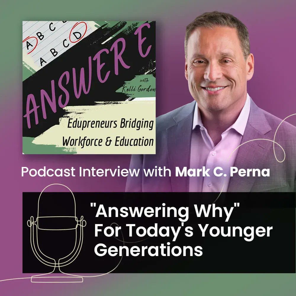 In case you missed it! Check out my recent interview on the <a href="/AnswerEPodcast/">Kelli Gordon</a> with <a href="/_kelli_gordon/">Kelli Gordon</a>. We talked about shifting the paradigm in #education and #workforcedevelopment by unleashing passion, purpose, and performance in today's younger generations: apple.co/3IY9A3E