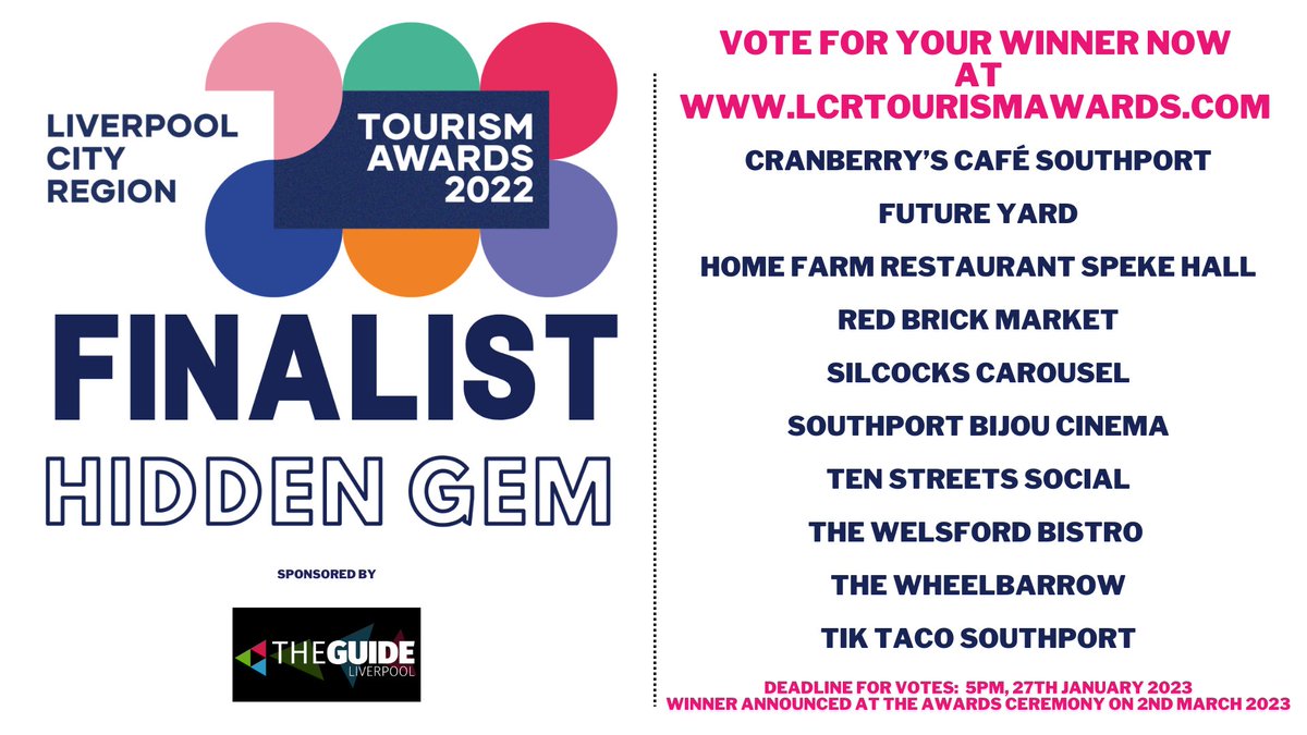LCR Tourism Awards tweet media