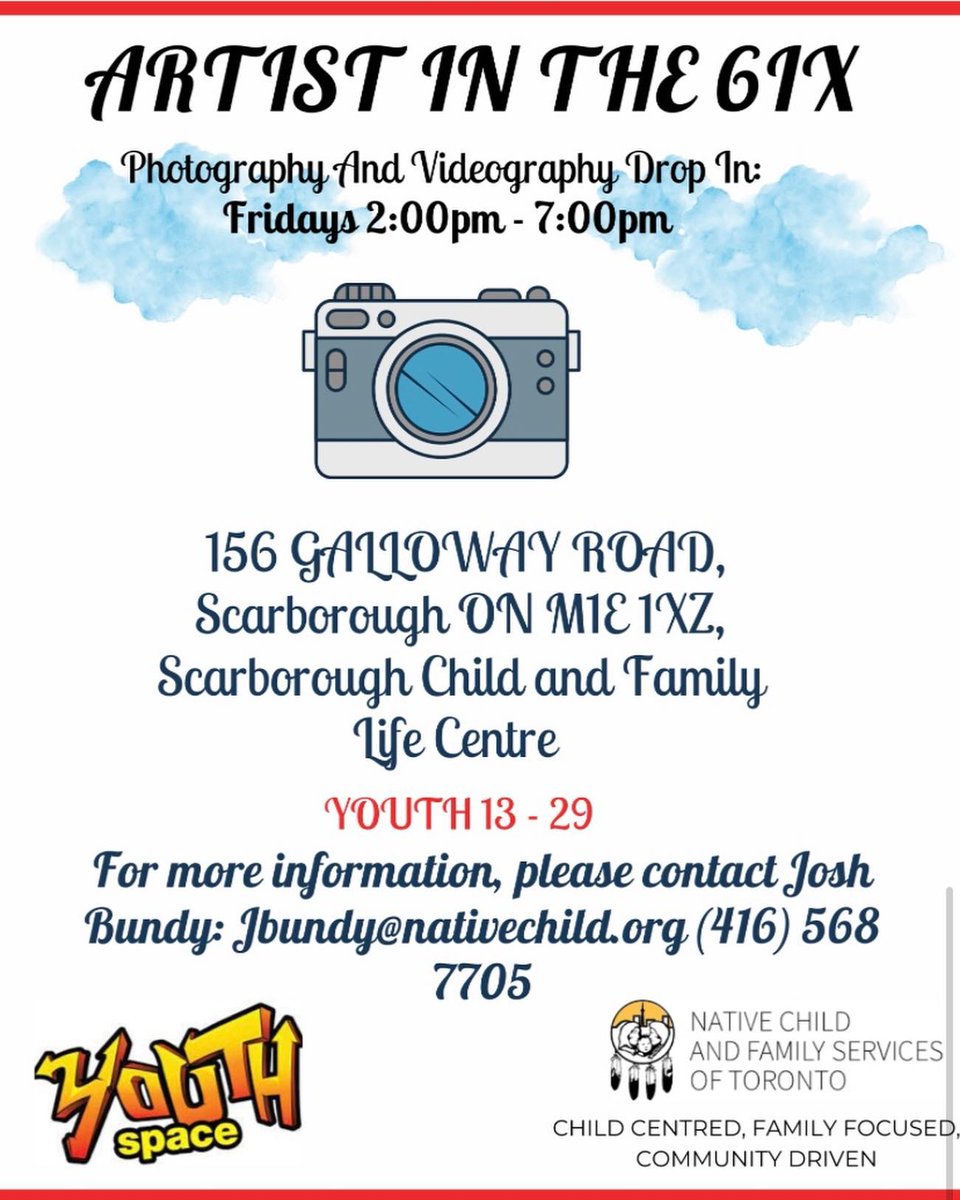NCFST's tweet photo. Check out the new flyers of the City of Toronto programs happening at the Scarborough Child and Family Life Centre.
Swipe to see the different program flyers.
Follow @scflc_house_of_giizhik for more details and programs
#NCFST
#SCFLC https://t.co/urMejV3KH3