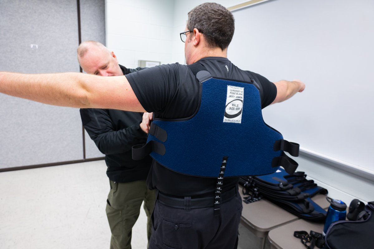 CCSOVA's tweet image. Pride and Professionalism are two of the Sheriff’s Office&apos;s core values. Today, the 37th Basic Academy recruits had their first uniform and vest fitting. They still have a long way to go before the uniform is complete. #uniforms #basicacademy #fitting