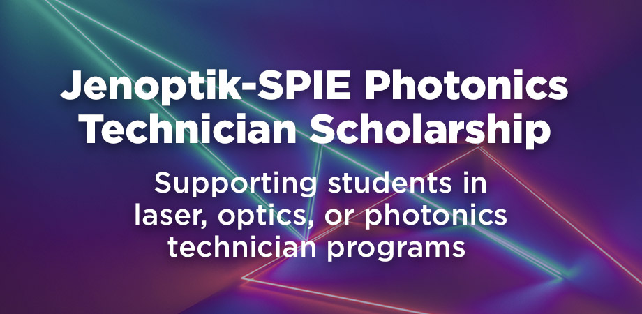 ➡️ New #scholarship alert! ⬅️ We are excited to announce the @Jenoptik_Group-SPIE Photonics Technician Scholarship! 👏 This scholarship will provide direct support for students pursuing careers as #photonics technicians in Florida. Apply by 3 April. spie.org/news/spie-and-…