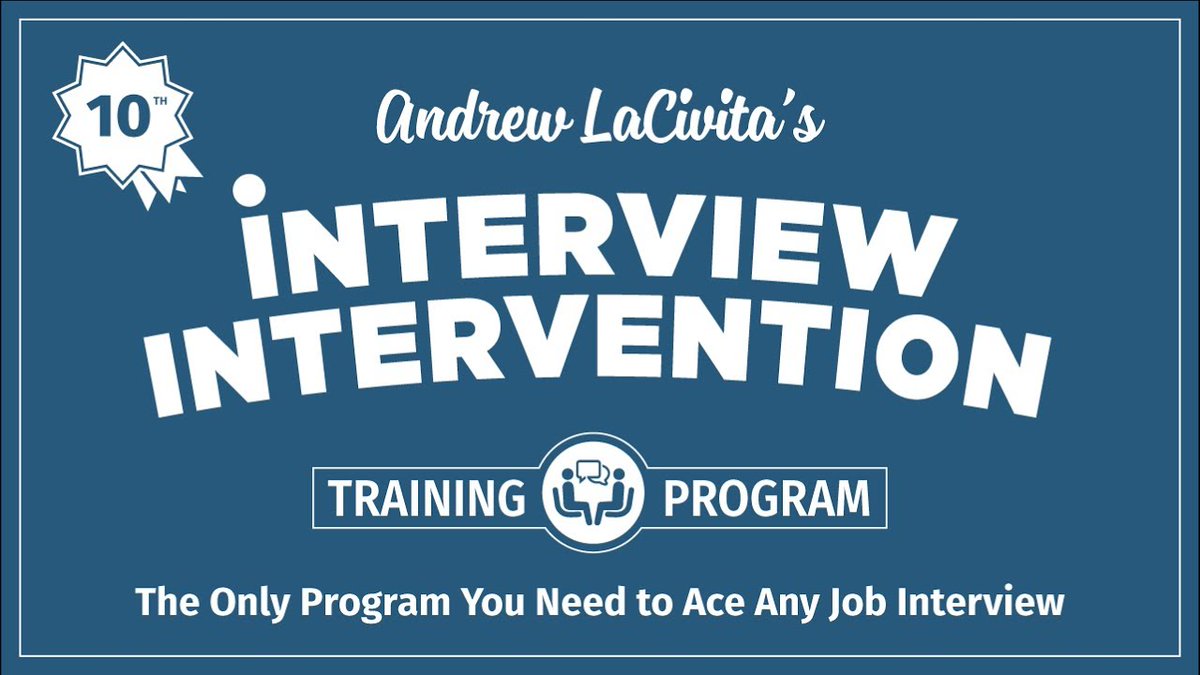 arlacivita's tweet image. Need job interviewing help?
Join me Wednesday at 11 AM CST on my YouTube Channel: I’m LIVE + FREE covering the most vital steps in the interviewing process! 👉youtu.be/dPlIe5qNLXA
#interviewing #jobinterview #interviewintervention #jobsearch #jobseekers
