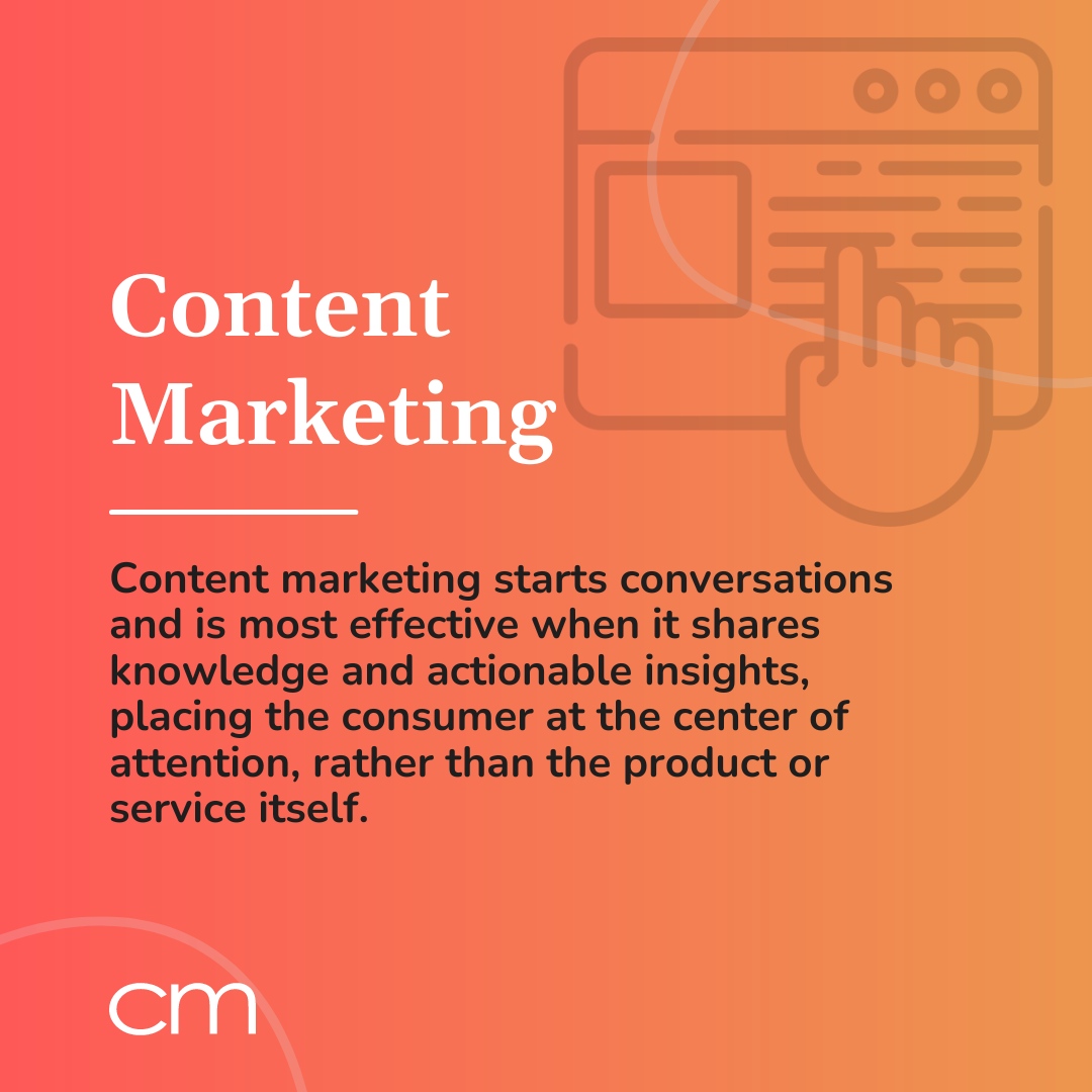 Content marketing is the heart of any marketing strategy but without a proper strategy, you’re marketing blindly!

Learn more about CM’s content marketing services ➡️ bit.ly/3WmCBcH

#contentmarketingservices #connectionsmarketing #content #contentstrategy