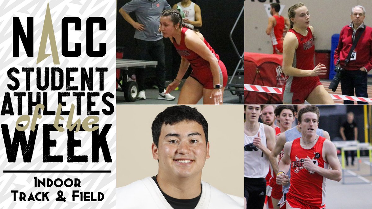 NACC_sports's tweet photo. #NACCitf 🦘🏋️🎽 | NACC Announces Indoor Track and Field Weekly Honors for Jan. 16-22

W. Track - Z. Turner, @ILTechAthletics 
W. Field - O. Jameson, IIT
M. Track - A. Shaw, @MSOE_Raiders 
M. Field - S. Ayala, @BenUEagles1887 

📰: https://t.co/VHVG1kkqpZ

#NACCtion #d3itf https://t.co/izzo52CtDa