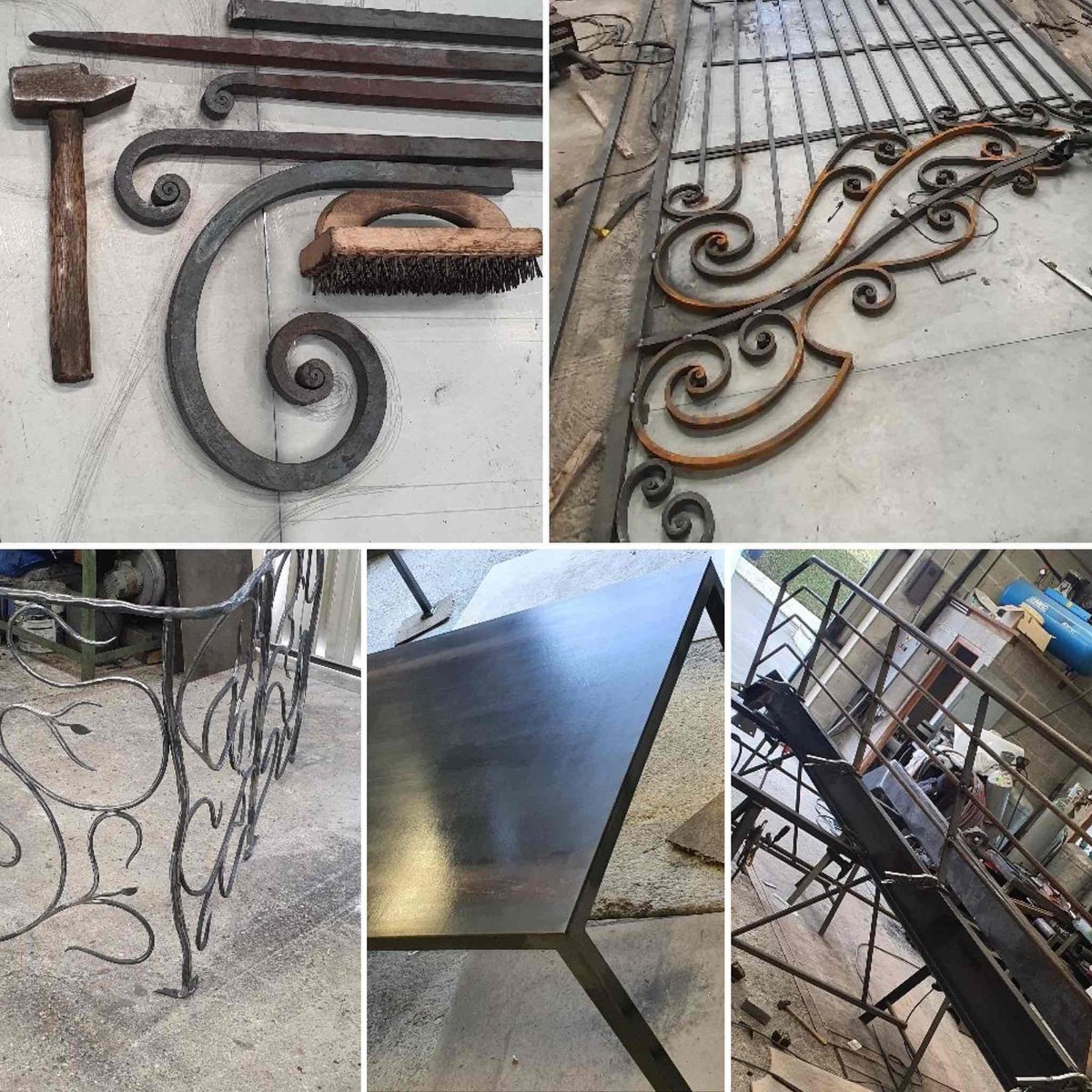 SebastienHommet's tweet photo. Visite collaborative de la @Ferronnerie Marchand
Quand on dit que nos artisans ont du cœur, Dominique en est le parfait exemple.
Passionné et volontaire, il saura s'adapter à vos envies avec ferveur.
#artisan #ferronnier https://t.co/zrznygseOK