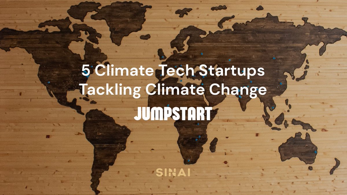 '[SINAI] has customized strategies for organizations from more than 20 industries across 60 countries.' Learn more about the vital work we are doing to decarbonize our planet in @jumpstarthk's highlight of #climatetech startups tackling climate change: bit.ly/3GJj8xS