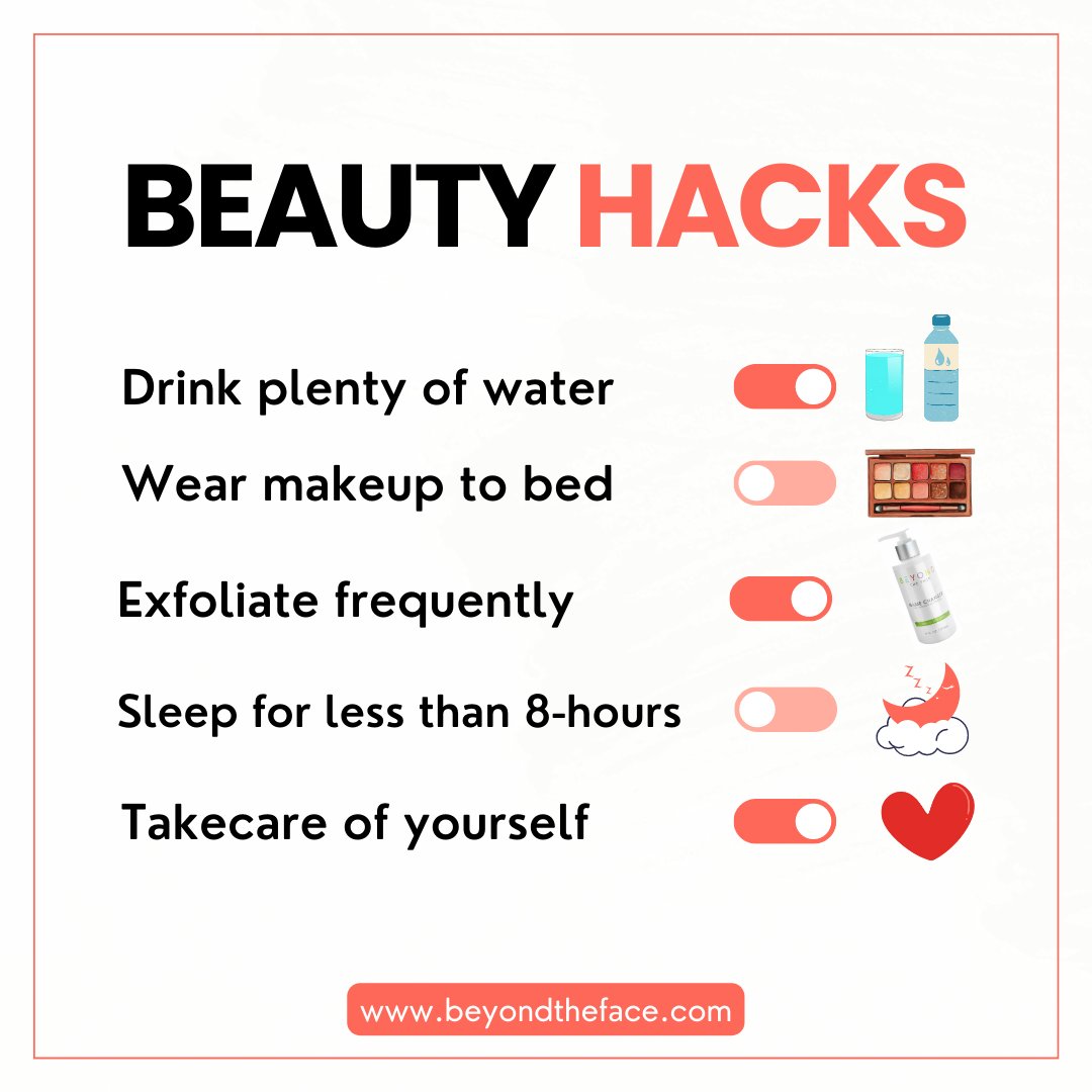 TheOfficialBTF_'s tweet photo. Beauty Hacks ๐ฅฐ
#skincare #skincaretips #beauty #skincareproducts #beyondtheface #beautyhacks https://t.co/LbzhVUYoaf
