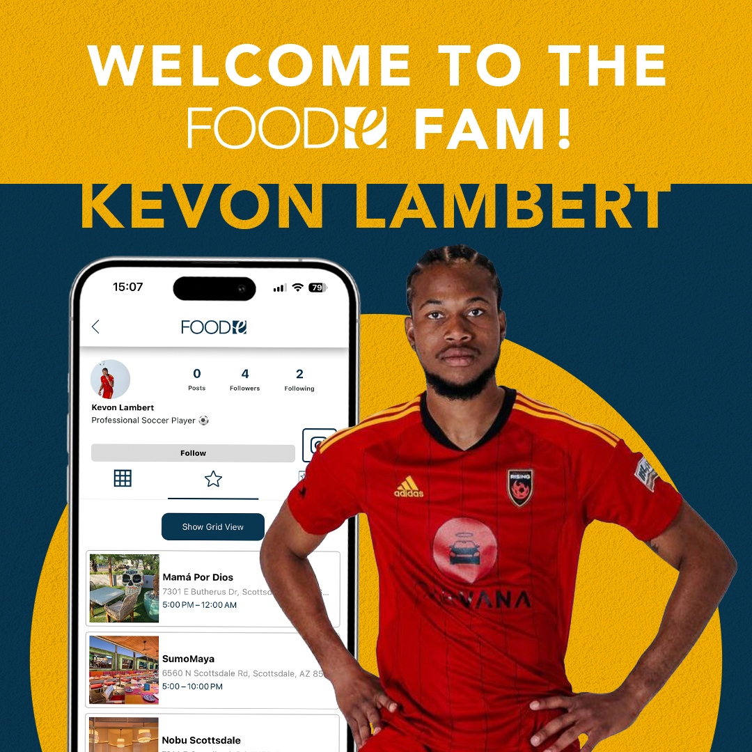 It's time to welcome a new member of the FOODe Fam but this time, it's the one & only @k_lmbrt27. Download the FOODe App today to see what type of experiences this Jamaican professional footballer will share!⁠
⁠
#foodieapp #foodie #localfoodie #travelingfoodie #growingbusiness