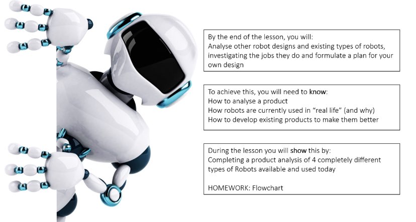 edenboyspreston's tweet photo. Subject Spotlight:
Our budding Year 8 robotic designers have been studying robotics in D&T this week, from #roboticpets to #roboticdoctors.
We can’t wait to hear your opinions on how they are effectively used!
#WeAreStar #STEAM #DesignandTechnology #Aspirations https://t.co/LjMjugh8CV