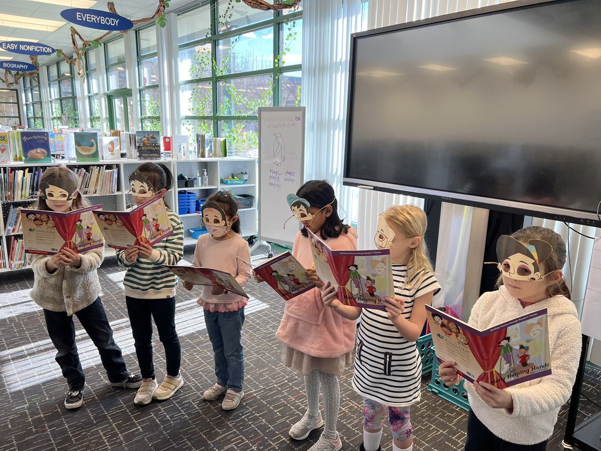 MrsPhillipsLMS's tweet image. Having fun with reader’s theater in 1st grade! #vblms @SES_Principal @cynange