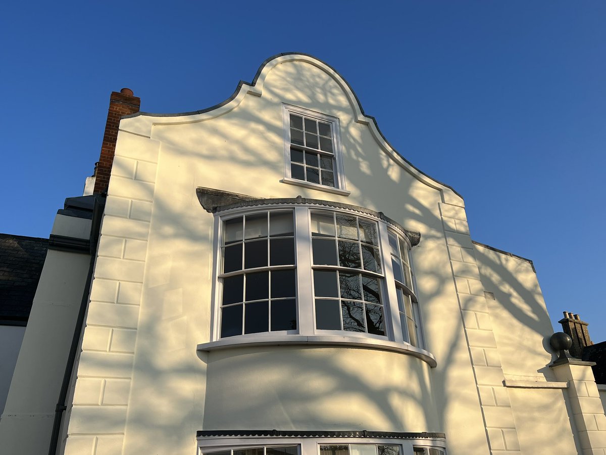 Topsham: some of the famous Dutch gables.