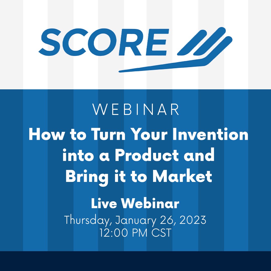 In this webinar, our expert inventor and business owner will teach you how to brainstorm ideas, protect your intellectual property, bring your idea to life and commercialize it for sale.  

Register➡️ bit.ly/3J3lb1v