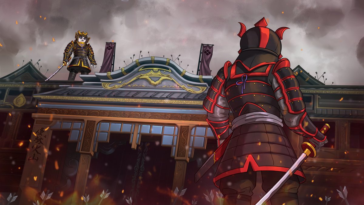 OwlsofBushido's tweet photo. The tension is palpable as they prepare for the ultimate test of skill and honour. Their blades are drawn and their eyes are locked.

Who will emerge victorious in this epic duel? ⚔️ https://t.co/6hbjIHRLbi